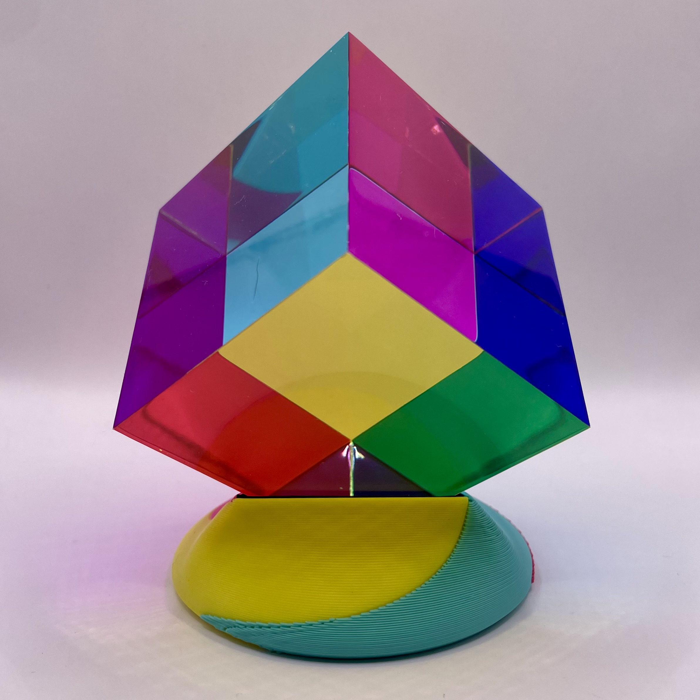 CMY Cube Stand